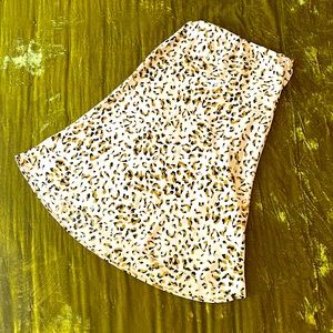 Audrey 3+1 Leopard Midi Skirt!